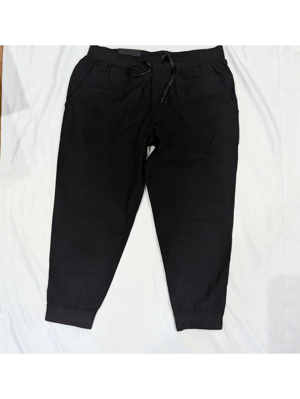 Lululemon ABC Jogger Shorter Pants Mens XL Black Warpstreme NWT - Picture 3 of 11